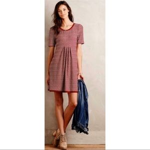 MAEVE Red Knit Short Sleeve ‘Dora’ Dress